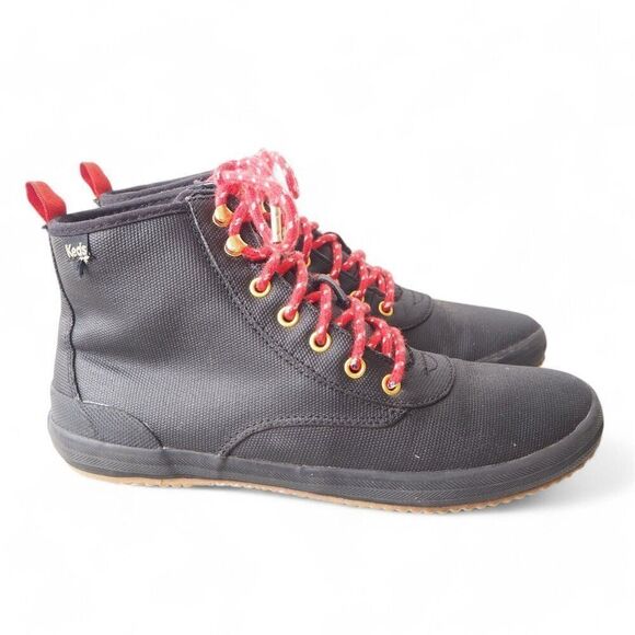 Keds Scout Splash Canvas Waterproof Sneaker Boots WF58419 Black Women's 8.5 - Picture 4 of 12